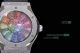 2022 New! Swiss Hublot Takashi Murakami Black Rainbow SS Bezel Watch 45mm  (5)_th.jpg